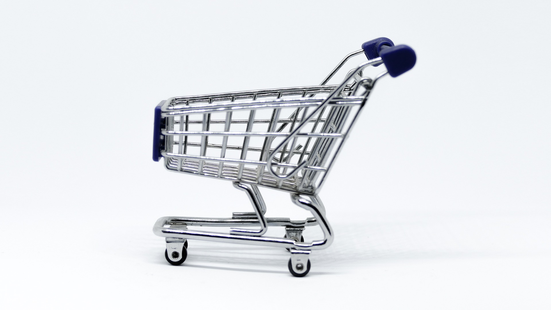 A classic shopping cart.