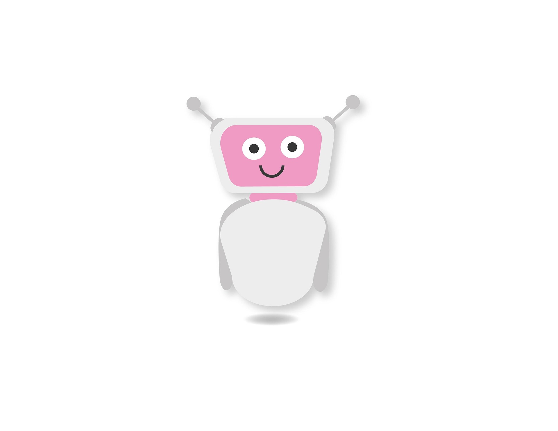 A cute and friendly chatbot/robot.