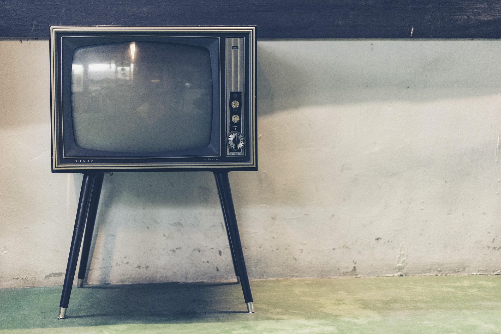 Older retro looking television.