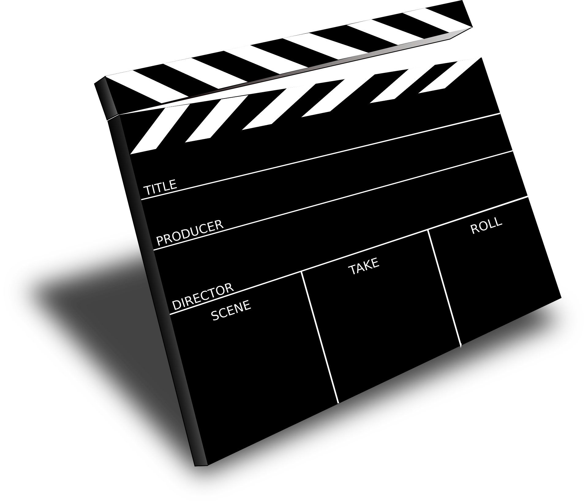 A director’s cut clapper.